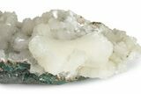 Gemmy Apophyllite Crystals with Stilbite - India #243898-2